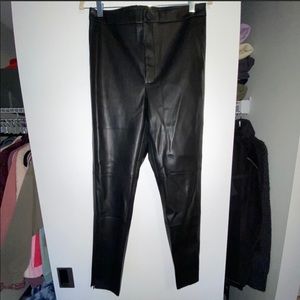 ZARA LEATHER PANTS
